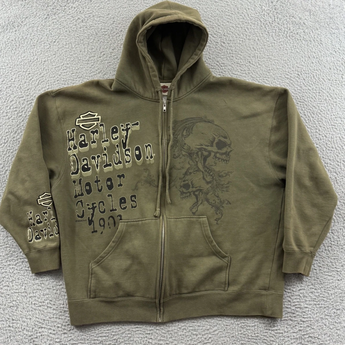 Harley-Davidson Green Hoodies & Sweatshirts for Men for Sale