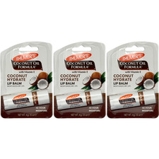 Image of Palmer’s Coconut Oil Formula Coconut Hydrate Lip Balm 4g - 3 Pack