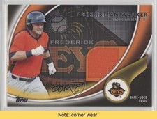 2014 Topps Pro Debut Debut Duds Christian Walker #DD-CW READ 0af