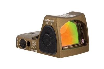 Trijicon RMR  HRS Type 2 Red Dot Sight 3.25 MOA Red Dot, Adjustable LED, Hard An