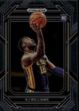 2023 Panini Prizm Draft Picks KJ Williams #28 LSU Tigers 17M