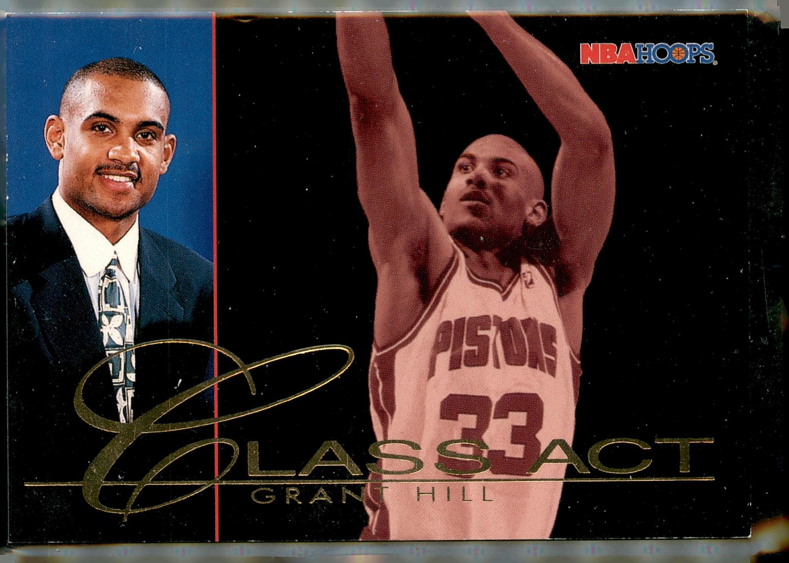 1995-96 Hoops #237 Grant Hill
