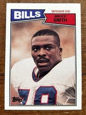 Bruce Smith 1987 Topps #369 EX/NM HOF Buffalo Bills NFL