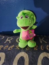 NWT Fisher-Price Mattel Barney's World - BABY BOP 9" Inch Dinosaur Plush