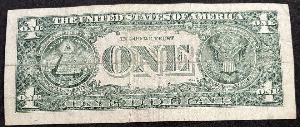 2009 St. Louis $1 Bill All Odd Numbers Where’s George Bill - Image 2 of 2