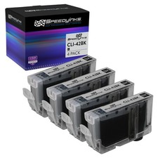 4pk For Canon 6384B002 CLI-42BK / CLI-42 Black Ink Cartridge PIXMA PRO-100