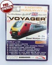 N Gauge Dapol ND-063F Class 220 4 Car Unit Virgin Yorkshire Voyager - Powered