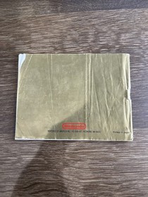 Legend of Zelda Nintendo NES with manual authentic And Hard Plastic Case!