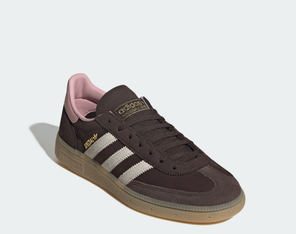 Adidas Women's Handball Spezial W, Style# JR0852, Size 7, Dark Brown/Alumina/WMV