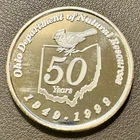 1999 .999 Silver 1 oz Round - Ohio State Fair - Willard Coin Exchange Mansfield