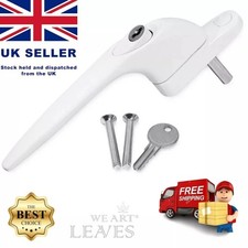 1/2/5/10 UPVC Window Handle Universal Inline Espag Key Locking Double Glazing