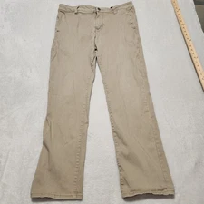 RSQ Chino New York Mens (Fit 34x30) Slim Straight Tan Khaki Pants