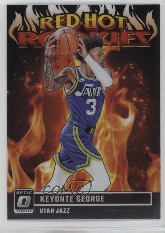 2023-24 Panini Donruss Optic Red Hot Rookies Keyonte George #4 RC 1oa8