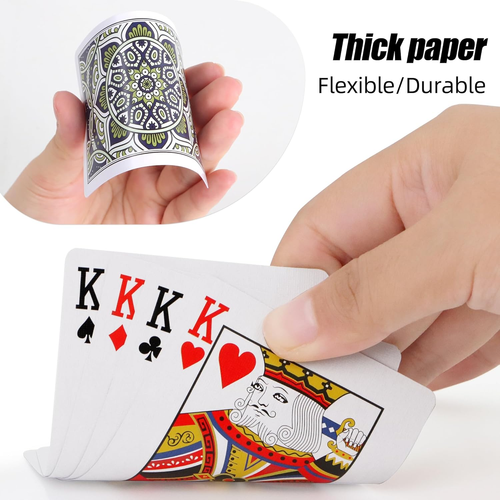 Playing Cards 12 Pack,Decks of Cards,Poker Cards Set Standard Playing Cards Bulk - Picture 4 of 12