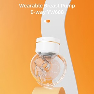 Portable pompe à sein électrique mains pompe au lait avec LED Affichage 4 Modes