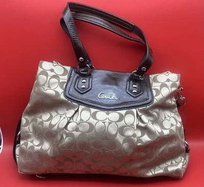 Coach Ashley Signature Satchel for sale - eBay