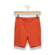 Calia Womens Energize High Rise 5" Bike Shorts Aquatic Coral WAX12311FFS
