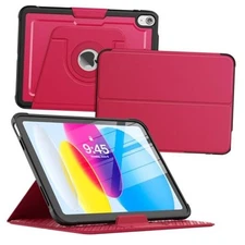  Rotating Case for iPad (A16) 11th/10th Generation 11''/10.9'' 2025/2022, 360° 