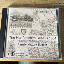 Hertfordshire Census 1851: Family History Edition Nigel Goose (Audio CD, 2005)