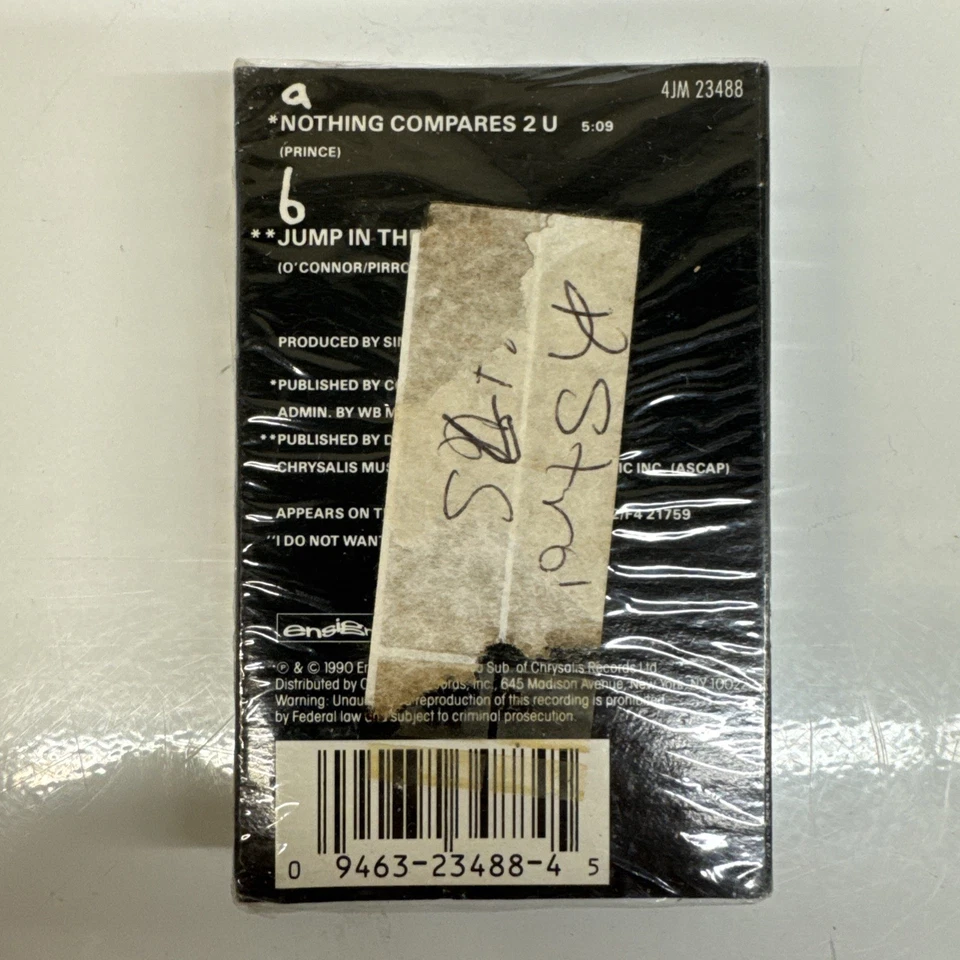 Sinead O’Conner, Nothing Compares 2 U, Jump in the River, 1990, Cassette Single - Image 2 of 4
