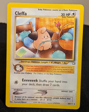 Pokémon TCG Cleffa 20/111 Neo Genesis Regular Rare Unlimited Eng 2000 30 HP on eBay