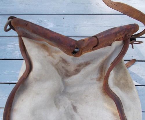 Vintage Postal Service Canvas & Leather U.S. Mail City Collection Satchel Bag - Picture 11 of 12