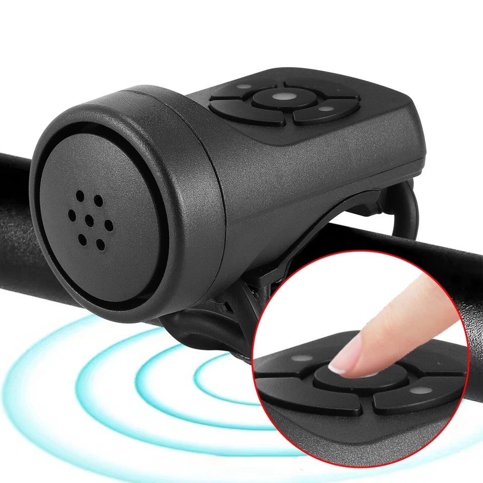 Horn Loud Electric Bell Mtb Bike Cycling Accessories Usb Rechargeable