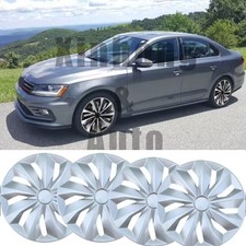 4pcs Set 16 Hubcaps Wheel Rim Cover Fits R16 Steel Wheel For Vw Jetta 2005-2017 4pcs Set 16 Hubcaps Wheel Rim Cover Fits R16 Steel Wheel For Vw Jetta 2005-2017