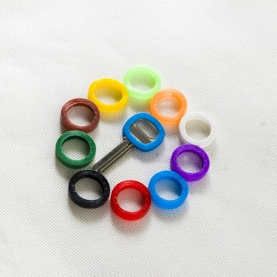  2 Count Schlüssel Farbkappen Schlüsselfarbenabdeckungen Key Caps