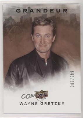 2021 Upper Deck Grandeur Copper 300/699 Wayne Gretzky #G-1 HOF 3h1