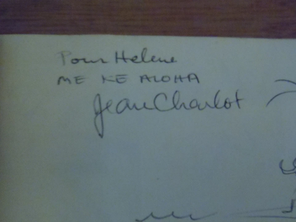 HAWAIIAN ANTIQUITIES & FOLK-LORE Illustd by Jean Charlot also SIGNED w/ CARTOON - Image 3 of 4