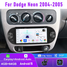 6.8 464gb For Dodge Neon 2004 2005 Car Radio Wireless Carplay Head Unit Fm Gps 6.8 464gb For Dodge Neon 2004 2005 Car Radio Wireless Carplay Head Unit Fm Gps