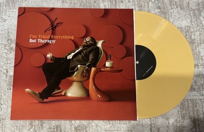 TEDDY SWIMS SIGNED I VE TRIED EVERYTHING BUT THERAPY VINYL LP - BECKETT COA