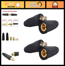 Quick Connector Pair for Welding Cable, DINSE-Style, 200A-300A, 4- 1, 35-50 SQ-