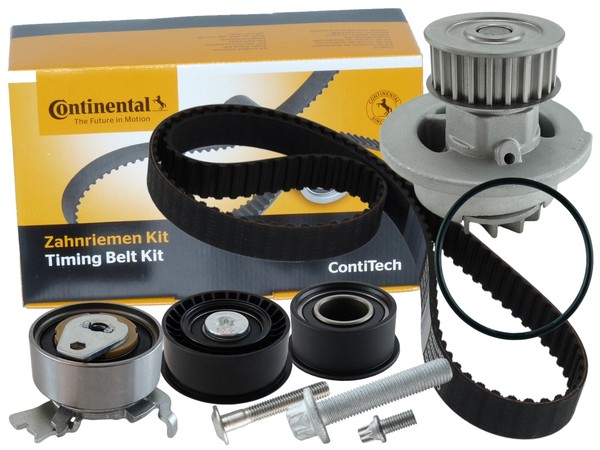 Conti Zahnriemen Satz Kit Wasserpumpe Opel Astra G Zafira A 1.4 1.6 / 90PS 101PS-image