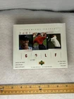 2001 Upper Deck Golf Premiere Edition Sealed Hobby Box Tiger Woods Rookie Era UD