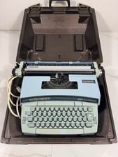 Vintage Smith Corona CORONET Super 12 Electric Typewriter w/Case MAY NEED WORK thumbnail