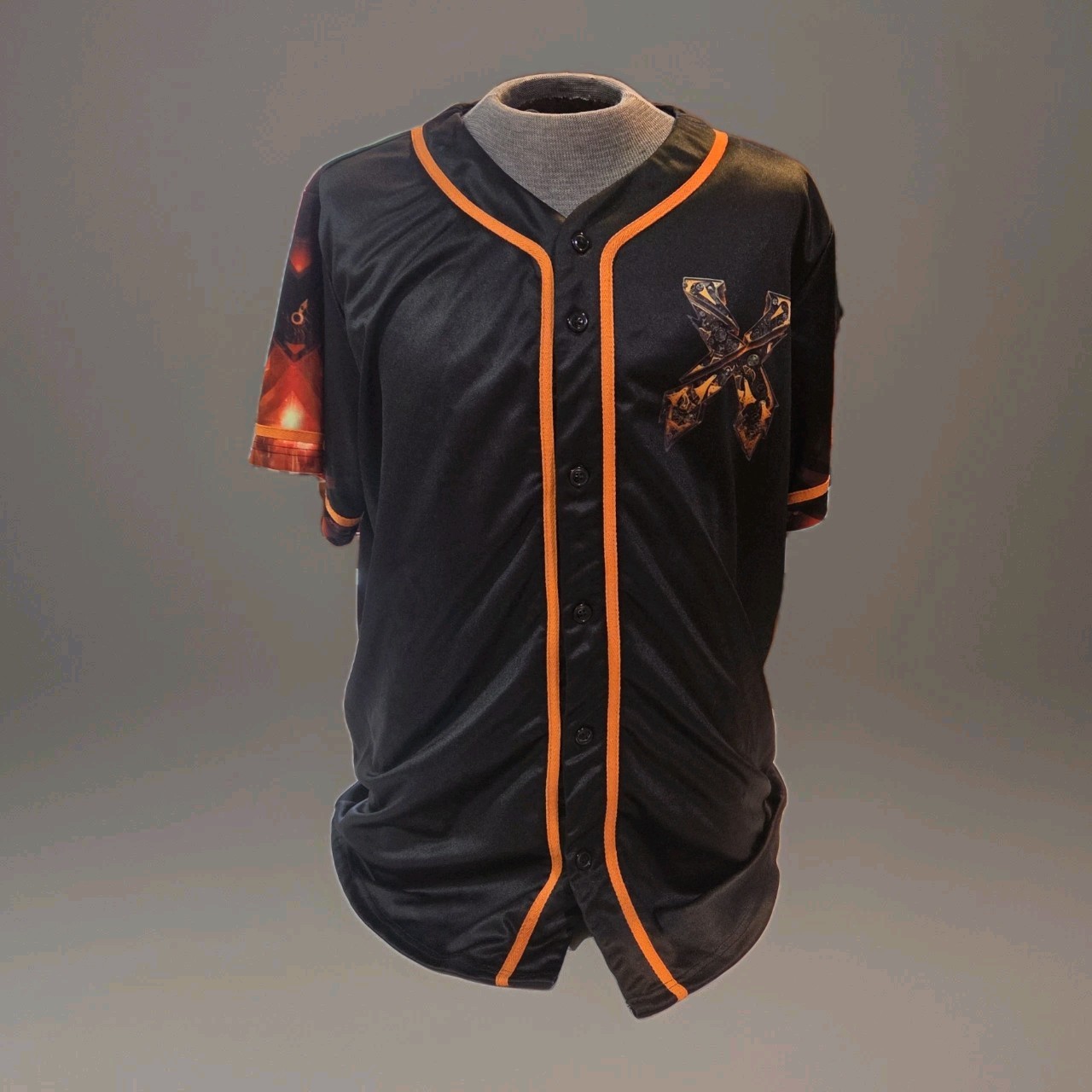 Excision The Evolution 2020 Tour Dubstep Jersey Black Orange