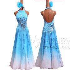 Ballroom Dance Dress Standard Skirt Dress Costumes Performing Dress Customize