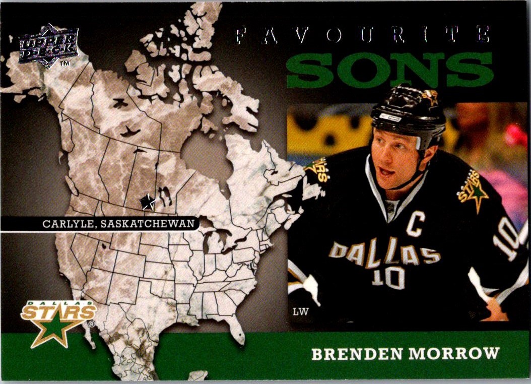 2008-09 Upper Deck #FS8 Brenden Morrow Favourite Sons