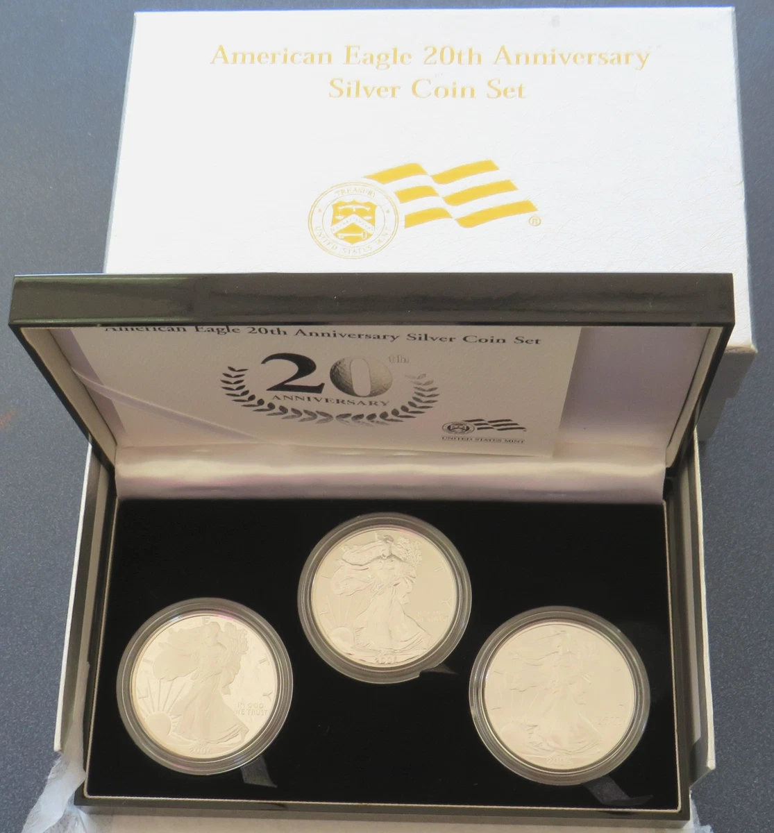 2006 Silver Eagle 3 Coin Set for sale | eBay