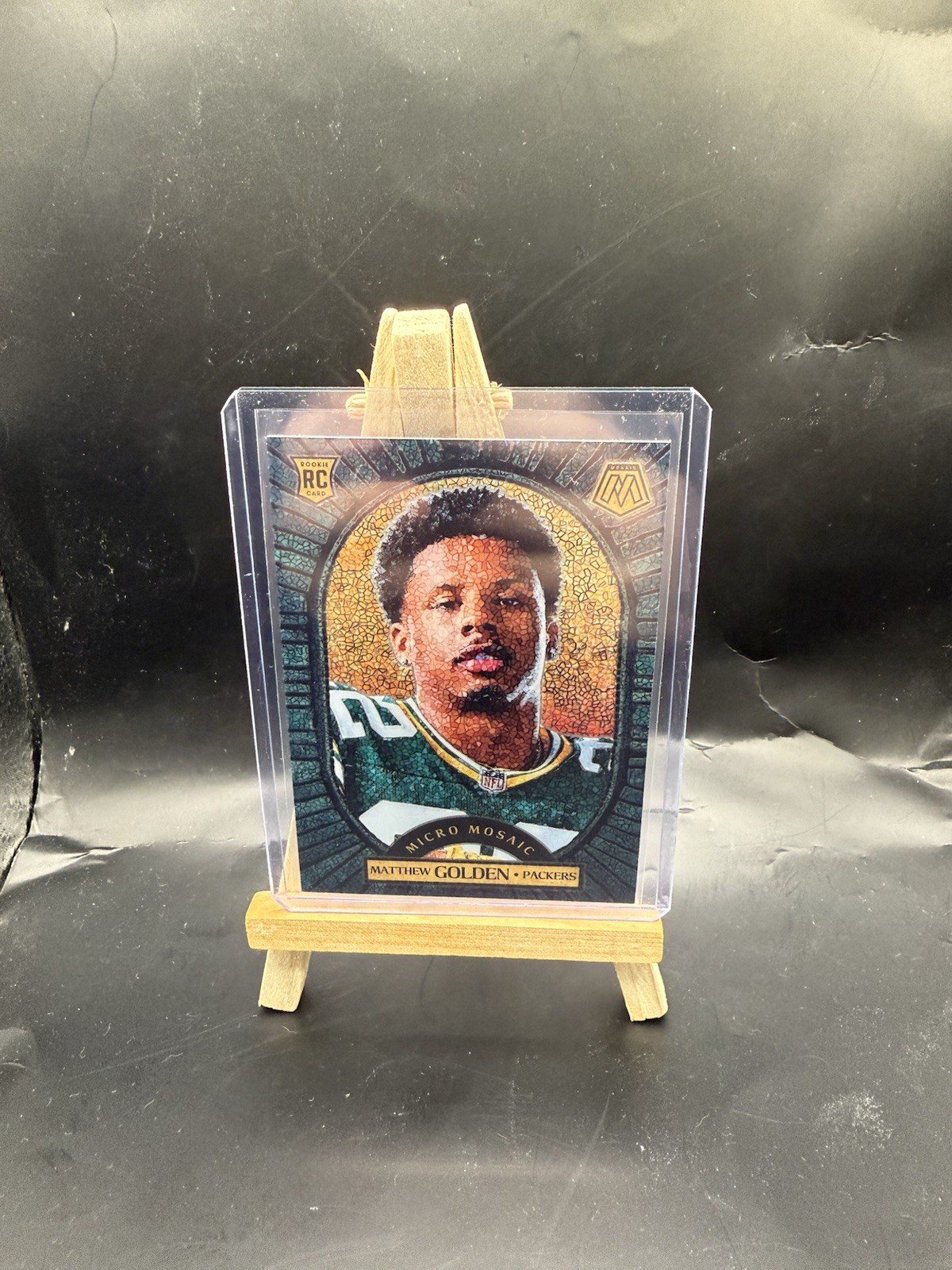 🔥2025 Panini Mosaic Football Matthew Golden Micro Mosaic RC SSP Case Hit