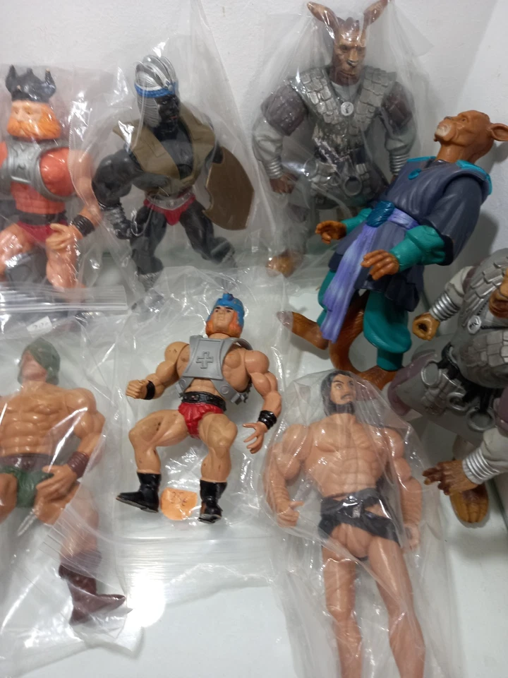 Lote Figuras Bootleg Estilo Motu Vintage Knockoff Varios Troll - Imagen 4 de 4