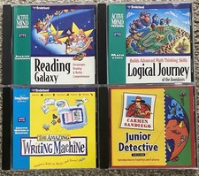 Kids Educational PC Game lot- Reading, Writing, Math, Intro Countries  Cultures