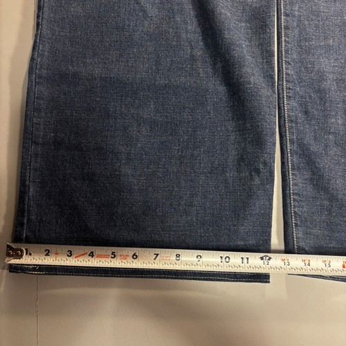 Pantalones de mezclilla Lucky Brand 36x32 pierna ancha relajados 2003 Gene Montesano hechos en EE. UU. - Imagen 10 de 17