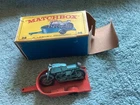 Lesney Matchbox Regular Wheels No. 38 HONDA MOTORCYCLE & TRAILER, EXC+/N Mint