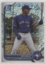2022 Bowman Chrome Prospects Shimmer Refractor Luis Meza #BCP-209 0o3x