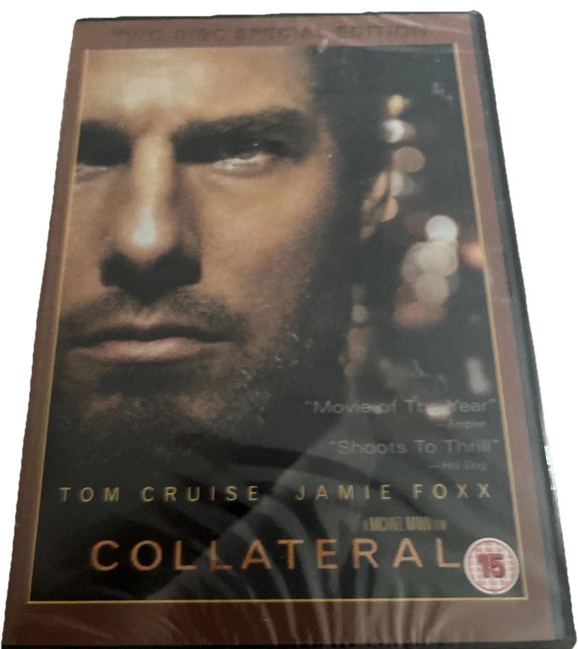 Collateral Dvd , Like New, Tom Cruise,  Jamie Foxx,  Two-Disc  Special Edition.