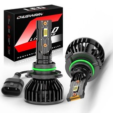2x 9006 LED Headlight Bulb Conversion Kit Low Beam Cool White Super Bright 6500K