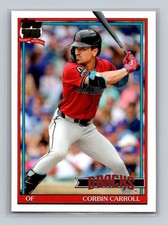2026 Topps #T91-58 Corbin Carroll 1991 Topps Baseball 35th Anniversary